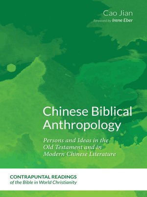 cover image of Chinese Biblical Anthropology